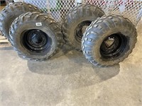 Tires w/Wheels 2-25x11x12 (NHS) 2-25x10x12