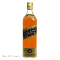 1970s Johnnie Walker 12 Year Blended Scotch 4/5 QT