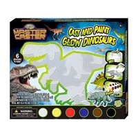 $8  Master Caster Art Set, Glow Dinos, Multicolor