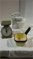 Kitchen scale, mixer and miscellaneous