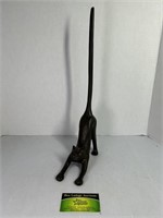 Cast Iron Cat Statue