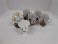 Normn Rockwell Cups