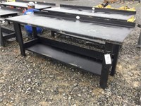 29.5"x90" HD Work Bench w/Shelf