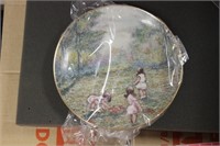 Collector's Plate "Picking Flowers"