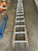 Lousville Ladder 28Foot Aluminum Extension-Dented