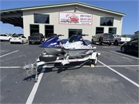 WHITE/BLUE JET SKI PACKAGE