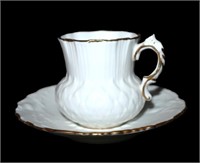 Hammersly bone china mini cup & saucer