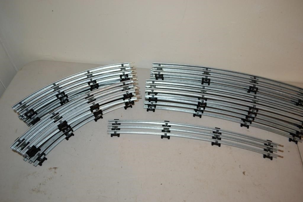 21 Curved O Gauge Metal Track Pieces
