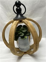 Wooden Circular Plant Hanger
