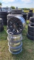 (4) Aluminum Wheels