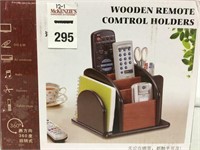 WOODEN REMOTE CONTROL HOLDERS