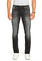 Buffalo David Bitton Men's Slim Ash Jeans, Dark