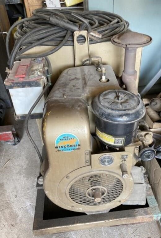 Hobart Welder Generator with a set of extra long