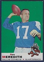 1969 Topps #75 Don Meredith Dallas Cowboys