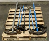 (7) Assorted Manual Conduit Benders