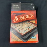 Scrabble Folio Edition travel game with case