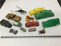 Plastic and die cast vehicles