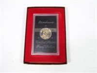 2- Proof Eisenhower dollars, 40% silver: 1973-S,