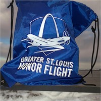 Greater St. Louis Honor Flight Drawstring Backpack