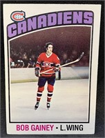 1976 OPC #44 Bob Gainey Hockey Card
