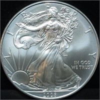 2008 1oz Silver Eagle Gem BU