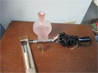 Pink Perfume Bottle Curling Iron & more