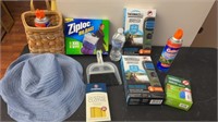 Thermacell repeller, large ziploc bags , sun hat