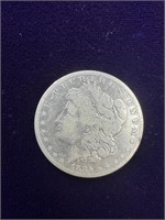 1885-s Morgan Silver Dollar