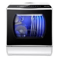NEW $479 AIRMSEN Portable Countertop Dishwasher