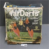 Vintage Yard / Lawn Dart Game in Box