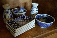 Blue And White Asian Decor