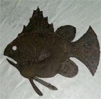Wall Art Fish, made of Metal