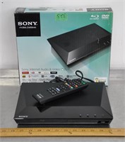 Sony Blu-ray player, tested w/remote