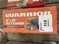 Warrior Belt Sander RWB