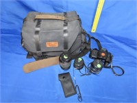 Vintage Nikon Camera - Bag & Extra Lens