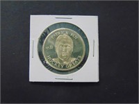 1990 Famous Hockey Star Coin; Patrick Roy