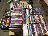 Lot of DVD Movies 3 Flats - Disney,Cartoon,Horror