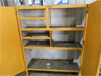 Steel 2 Door Cabinet & Shelving System