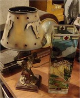 (2) Horse Candle Holders