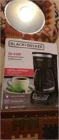 Black + decker 12 cup programmable coffee maker