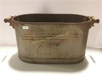 Vintage Boiler wash tub