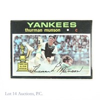 1971 Topps #5 Thurman Munson MLB Rookie Card