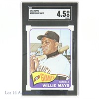 1965 Topps #250 Willie Mays MLB Card (SGC 4.5)