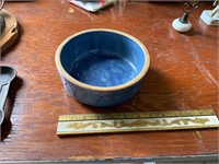 antique primitive pottery bowl