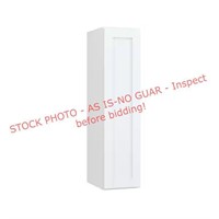 H.B. Courtland Wall Cabinet, White, 9x12x36in