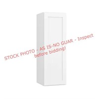 H.B. Courtland Wall Cabinet, White, 9x12x36in