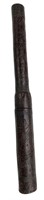 LEATHER DOCUMENT TUBE DATED 1728 & INITIALED N.E.
