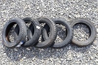 Lot of 5 new 10" moped tires