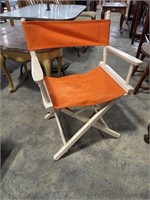 Vintage Orange Folding Chair