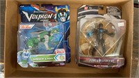 Voltron and Power Rangers Figures